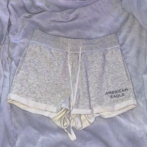 american eagle sweatshorts/pj shorts